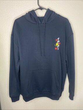 Snoopy Pullover Hoodie Black